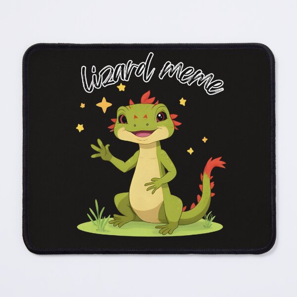 Item preview, lizard meme designed and sold by 4Dart.