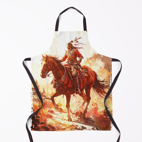 Item preview, Native American on Horseback 2 designed and sold by smwolfgang.
