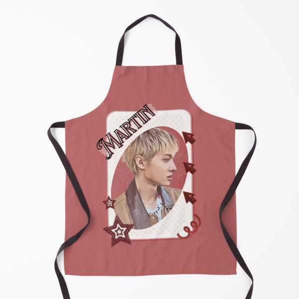 Item preview, CORTIS Martin Kpop Boy Group Card Red Aesthetic Collage Design designed and sold by AJUNICE STUDIO.