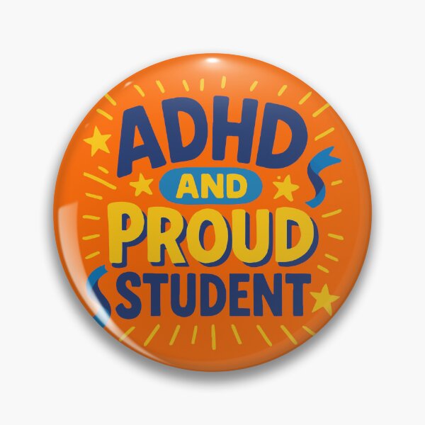 Item preview, ADHD and Proud - Student Empowerment - Identity Celebration designed and sold by Feline Rockstars.