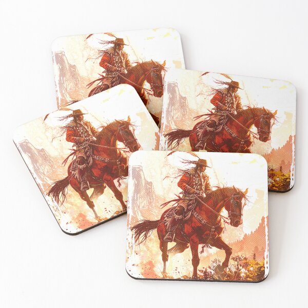 Item preview, Native American on Horseback 3 designed and sold by smwolfgang.