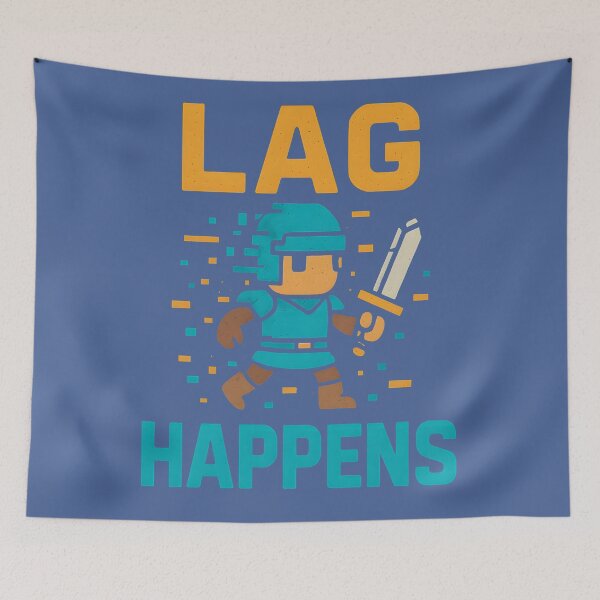 Item preview, Lag Happens designed and sold by ChristCentered.