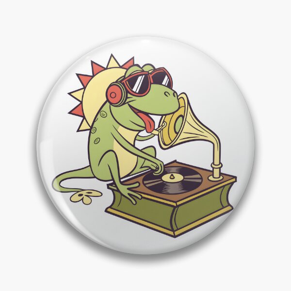 Item preview, Funky Frog DJ designed and sold by Fadi Alyaldani.