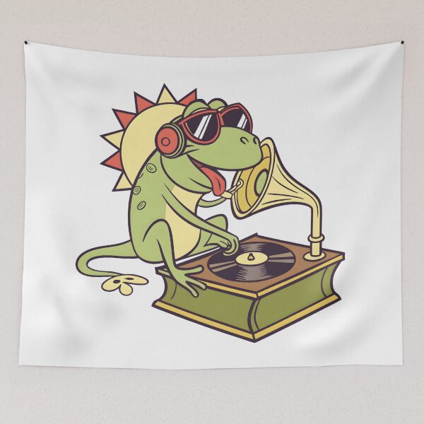 Item preview, Funky Frog DJ designed and sold by Fadi Alyaldani.