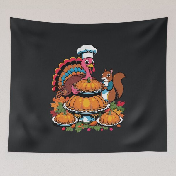 Item preview, Whimsical Harvest Feast Friends designed and sold by Zakrytos ★★★★★.