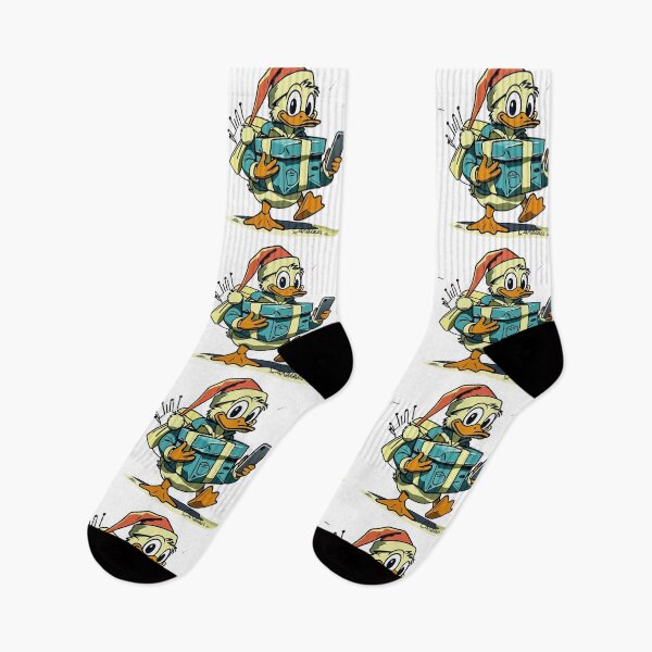 Item preview, Quacko Christmas Funny Cartoon Duck designed and sold by cardenes1111.