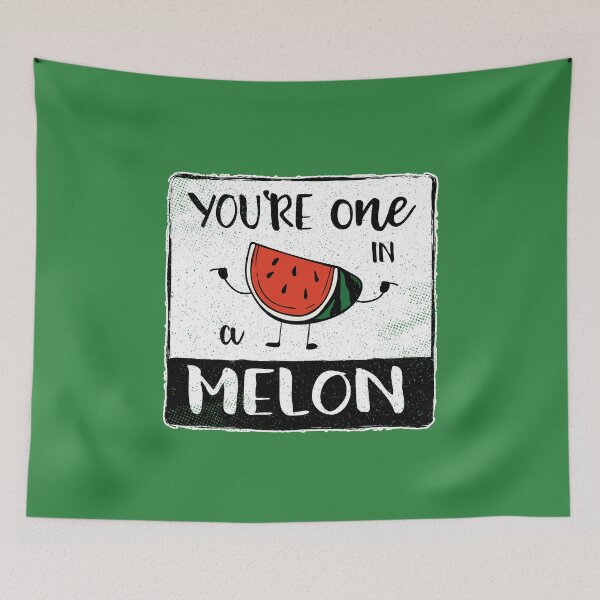 Item preview, One in a Melon Fun Fruit Pun II designed and sold by oberdoofus.