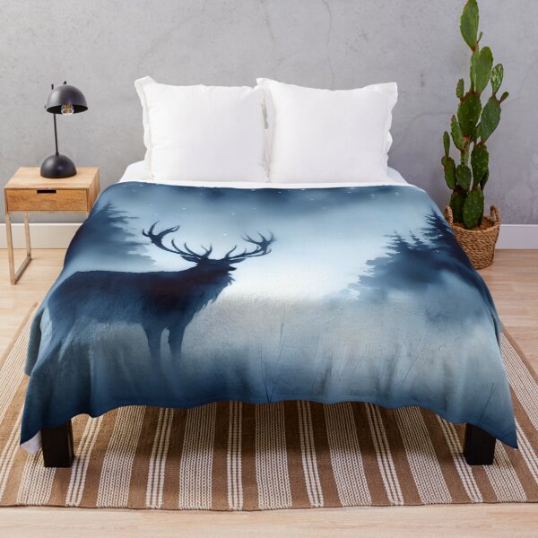 Item preview, Stag in Starry Forest designed and sold by RubisLeaf.
