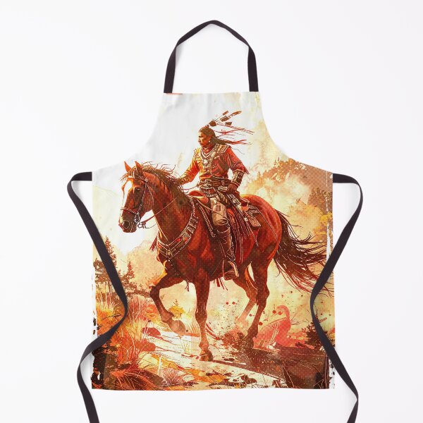 Item preview, Native American on Horseback 4 designed and sold by smwolfgang.