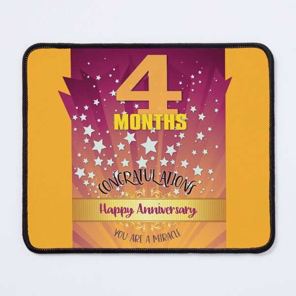 Item preview, 4 Months Recovery Anniversary You're A Miracle designed and sold by ApexDesigners.