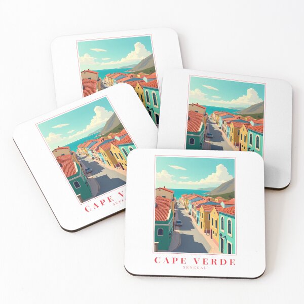Item preview, Cape Verde Illustration – Island Rhythms & Coastal Beauty designed and sold by MapMyMiles.