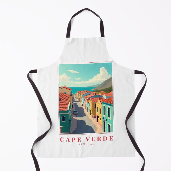 Item preview, Cape Verde Illustration – Island Rhythms & Coastal Beauty designed and sold by MapMyMiles.