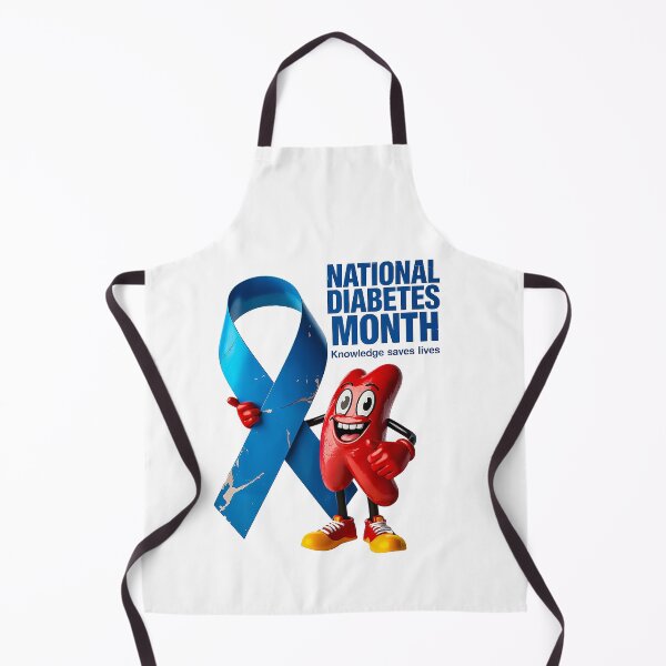 Item preview, National Diabetes Month Knowledge Saves Lives Awareness designed and sold by Amanda's Factory.