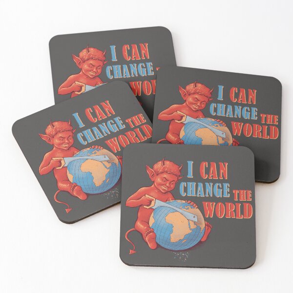 Item preview, Mischievous Devil Boy Sawing the Earth designed and sold by Inky-Vibe.