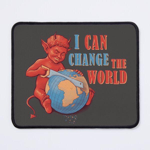 Item preview, Mischievous Devil Boy Sawing the Earth designed and sold by Inky-Vibe.