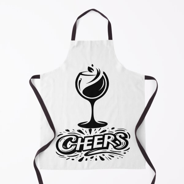 Item preview, Cheers #11 – Minimalist Wine Glass Typography designed and sold by MyAceCrafts.