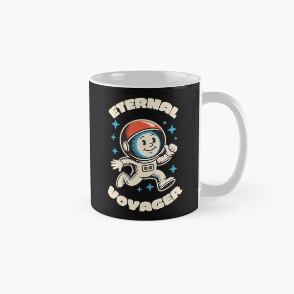 Item preview, Eternal Voyager Retro Astronaut Space Adventure Design designed and sold by TipTop GFX.