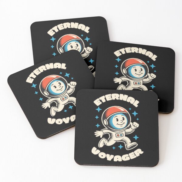 Item preview, Eternal Voyager Retro Astronaut Space Adventure Design designed and sold by TipTop GFX.