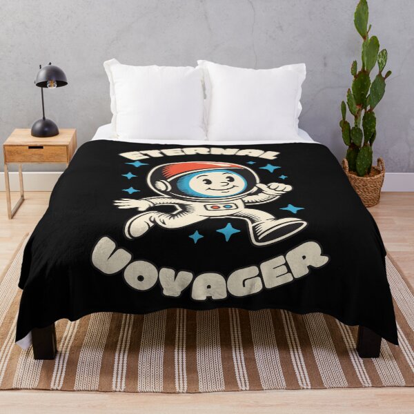Item preview, Eternal Voyager Retro Astronaut Space Adventure Design designed and sold by TipTop GFX.