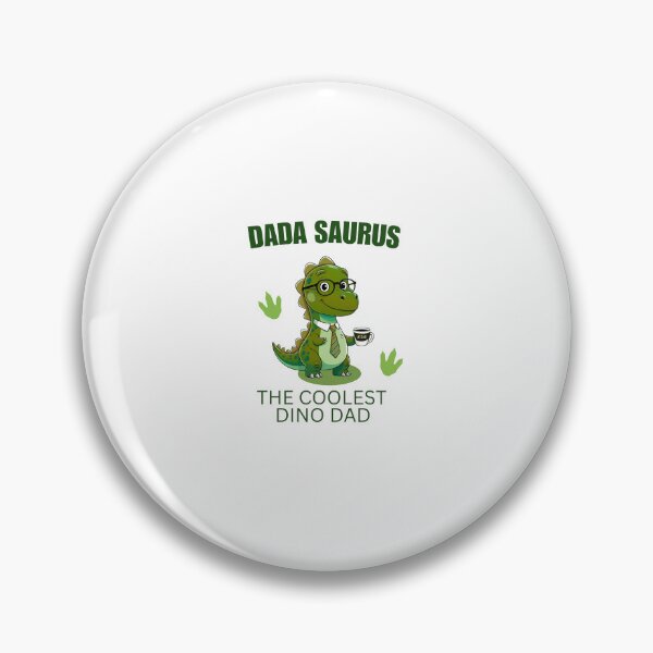 Item preview, The Coolest Dino Dad — Dada Saurus | Funny Dad Design For Dinosaur Lovers designed and sold by Heroman098.