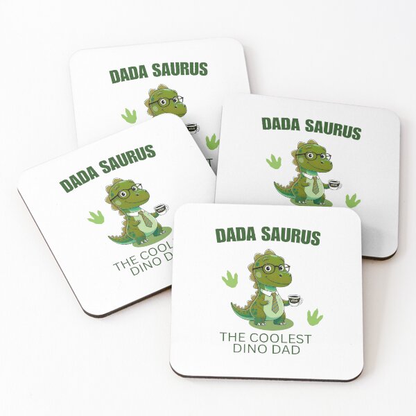 Item preview, The Coolest Dino Dad — Dada Saurus | Funny Dad Design For Dinosaur Lovers designed and sold by Heroman098.