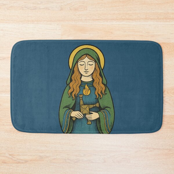 Item preview, Brigid with Brigid’s Cross Celtic Goddess Mythology Heritage Design designed and sold by FrictionMaxxing.