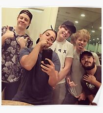 Colby Brock, Sam Golbach, Elton Castee, Aaron Doh Poster