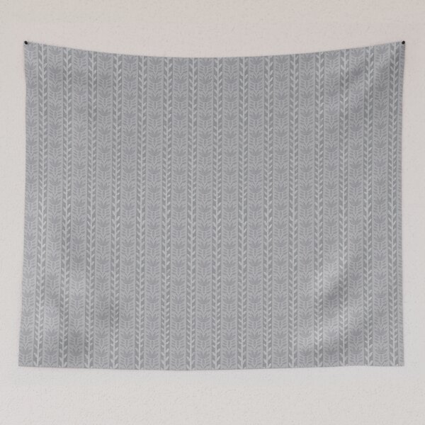 Item preview, Minimal Boho Striped Botanical Floral Design designed and sold by JVCreative.
