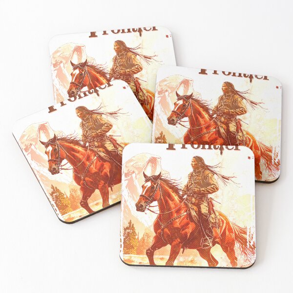 Item preview, Native American on Horseback 5 designed and sold by smwolfgang.