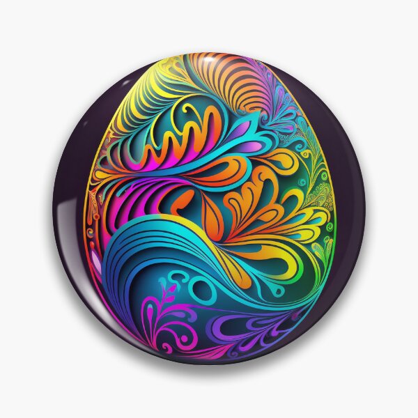 Item preview, PSYCHEDELIC EASTER Egg designed and sold by CleverCulture.