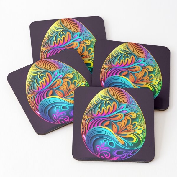 Item preview, PSYCHEDELIC EASTER Egg designed and sold by CleverCulture.