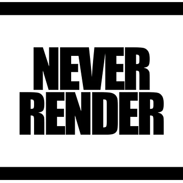 Artwork thumbnail, NEVER RENDER by MobsProject