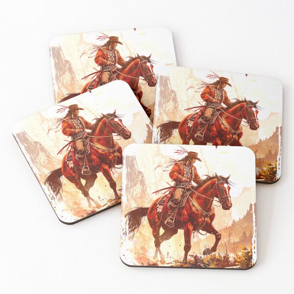 Item preview, Native American on Horseback 6 designed and sold by smwolfgang.