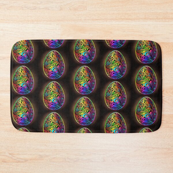 Item preview, Psychedelic Easter egg designed and sold by CleverCulture.