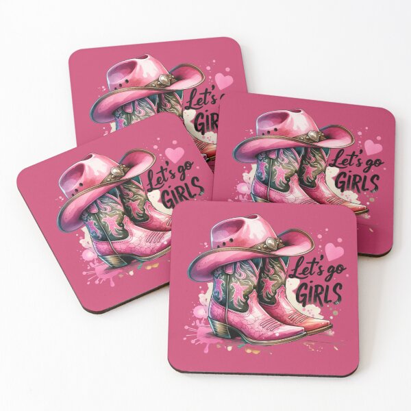 Item preview, Let’s Go Girls – Cowgirl Western Pink Cowboy Design | Country Rodeo Fashion & Gifts designed and sold by TheRamesCo.