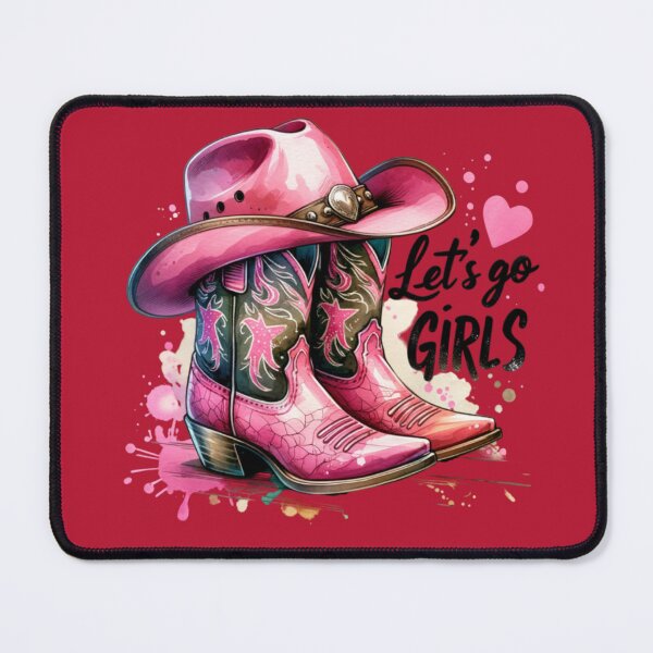 Item preview, Let’s Go Girls – Cowgirl Western Pink Cowboy Design | Country Rodeo Fashion & Gifts designed and sold by TheRamesCo.