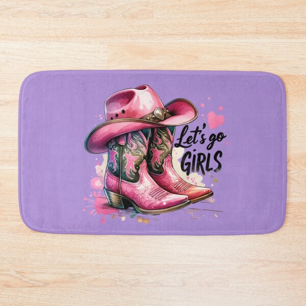 Item preview, Let’s Go Girls – Cowgirl Western Pink Cowboy Design | Country Rodeo Fashion & Gifts designed and sold by TheRamesCo.