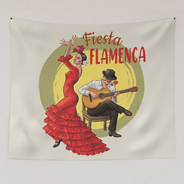 Item preview, Fiesta Flamenca designed and sold by Inky-Vibe.