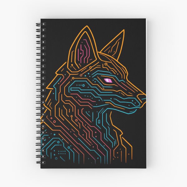 Item preview, Neon Circuit Fox designed and sold by Pauleldest.