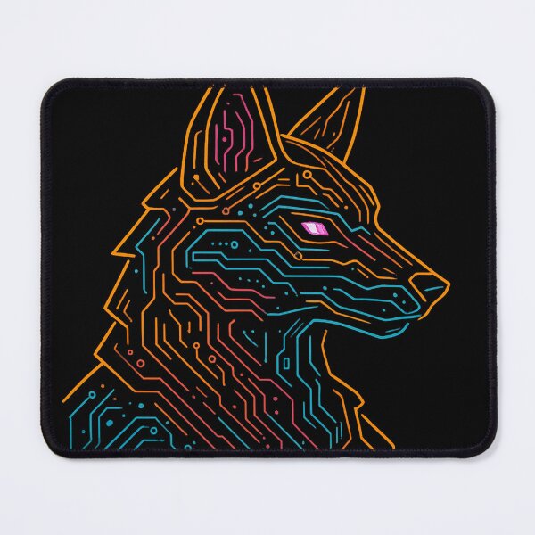 Item preview, Neon Circuit Fox designed and sold by Pauleldest.