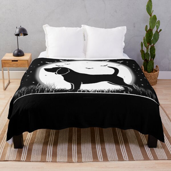 Item preview, Beagle Dog – Halloween Moon Silhouette designed and sold by The Real Life Symphony.
