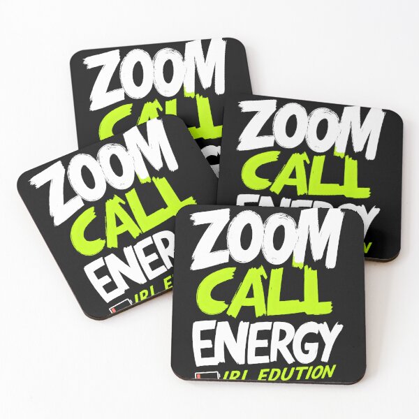 Item preview, Zoom call energy, IRL edition designed and sold by Ahmed Behiry.
