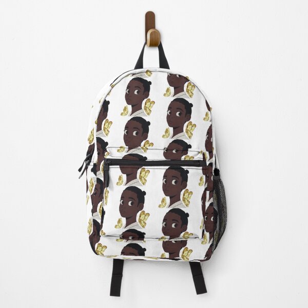 Item preview, Minimalist Disney Black Girl with Golden Butterflies designed and sold by OsasChild.