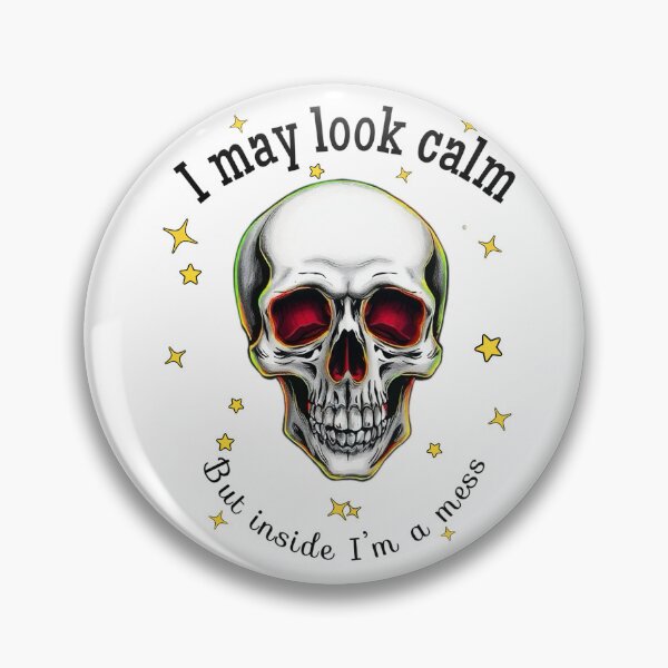 Item preview, I May Look Calm designed and sold by EmzMc123.