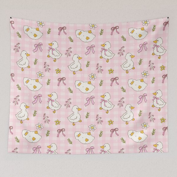 Item preview, Cute Coquette Ducks & Flowers designed and sold by smeraldosecrets.