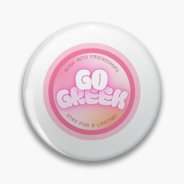 Item preview, GO GREEK Friendship Sticker designed and sold by Lisabella47.