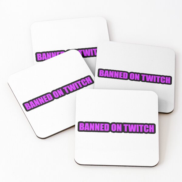 Item preview, Banned On Twitch designed and sold by Gotta Escape.