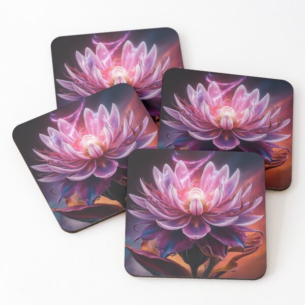 Item preview, Mystical Cosmic Lotus Flower Art designed and sold by Uniquely Yours.