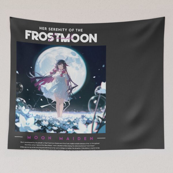 Item preview, Columbina Genshin Impact: Frostmoons' Idol designed and sold by NarwhalXV.