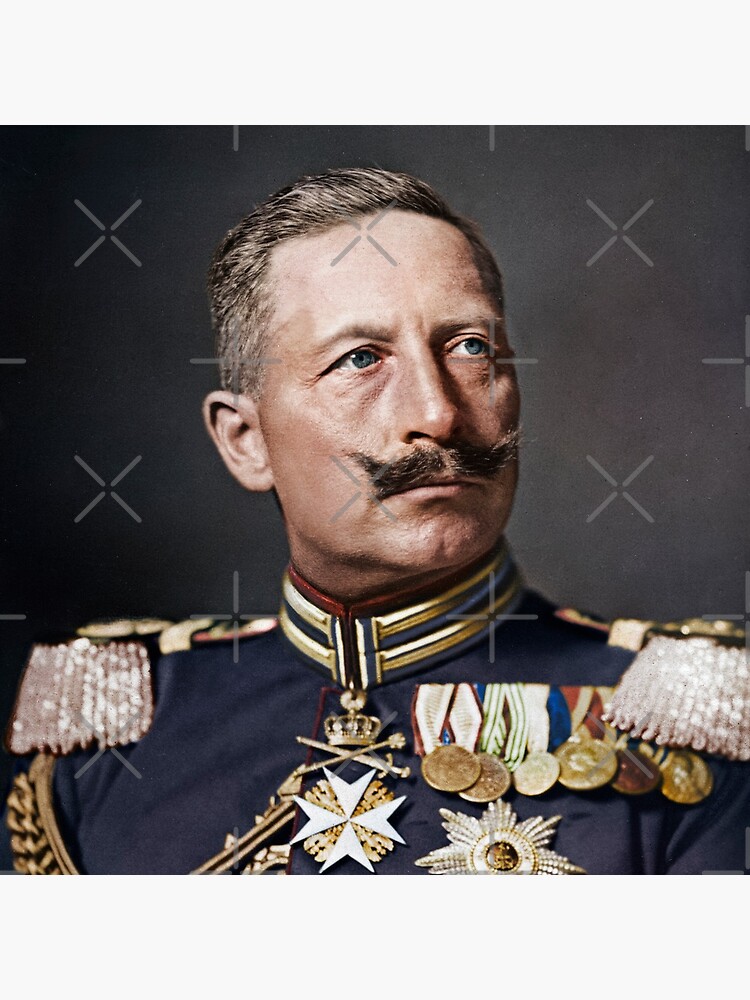Kaiser Wilhelm II, 1908 colorized by KAI-Studio